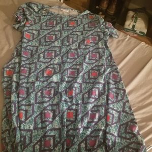 Lularoe high low dress